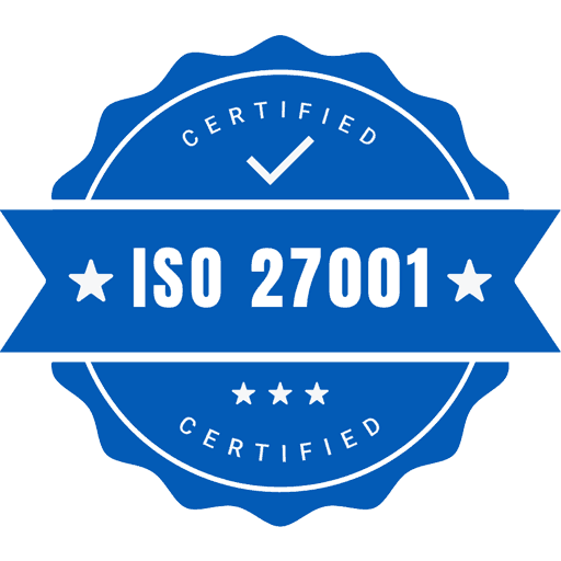 ISO 27001:2022 Information Security Certified Logo