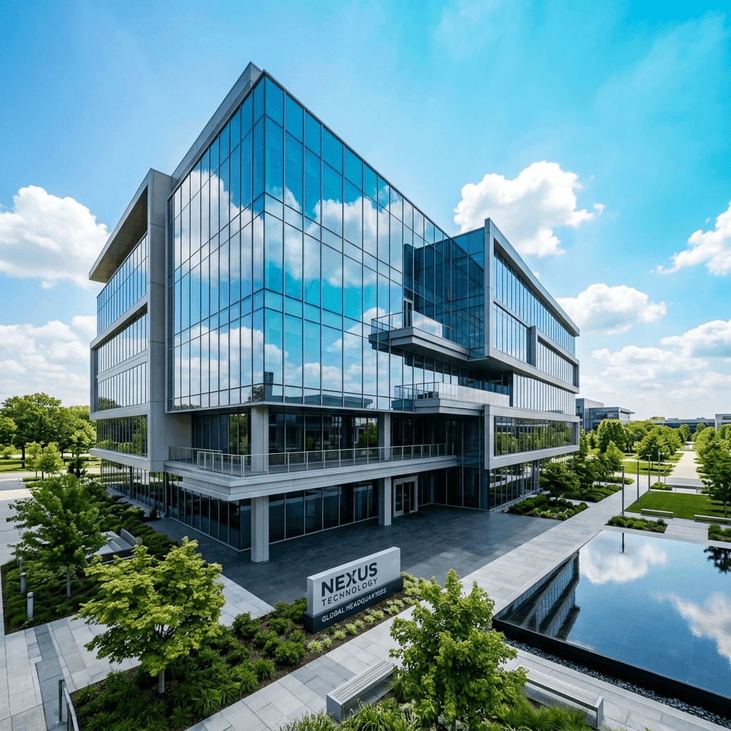 Corporate Tech Company Headquarters